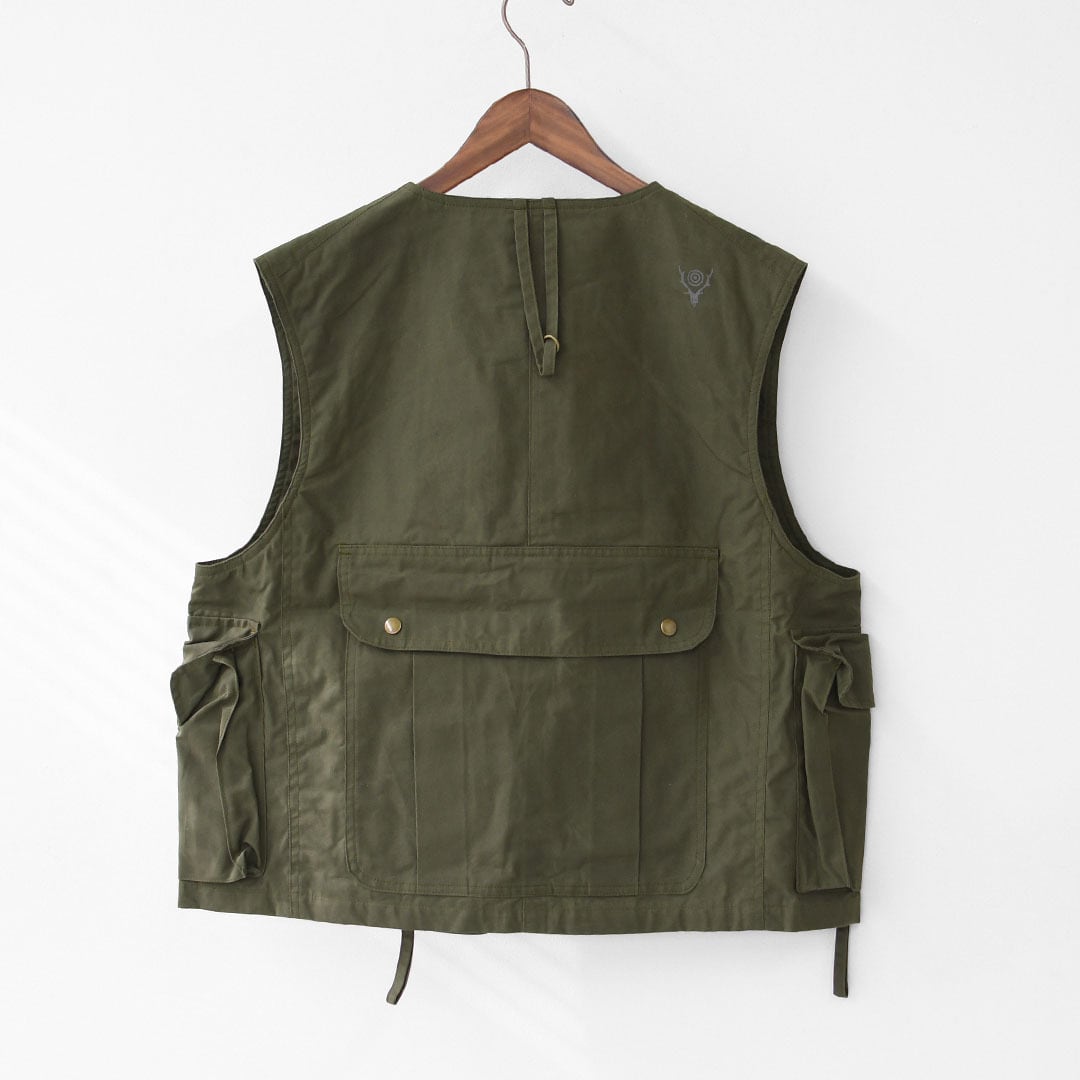 SOUTH2 WEST8 [サウスツーウエストエイト] Tenkara Vest - Waxed