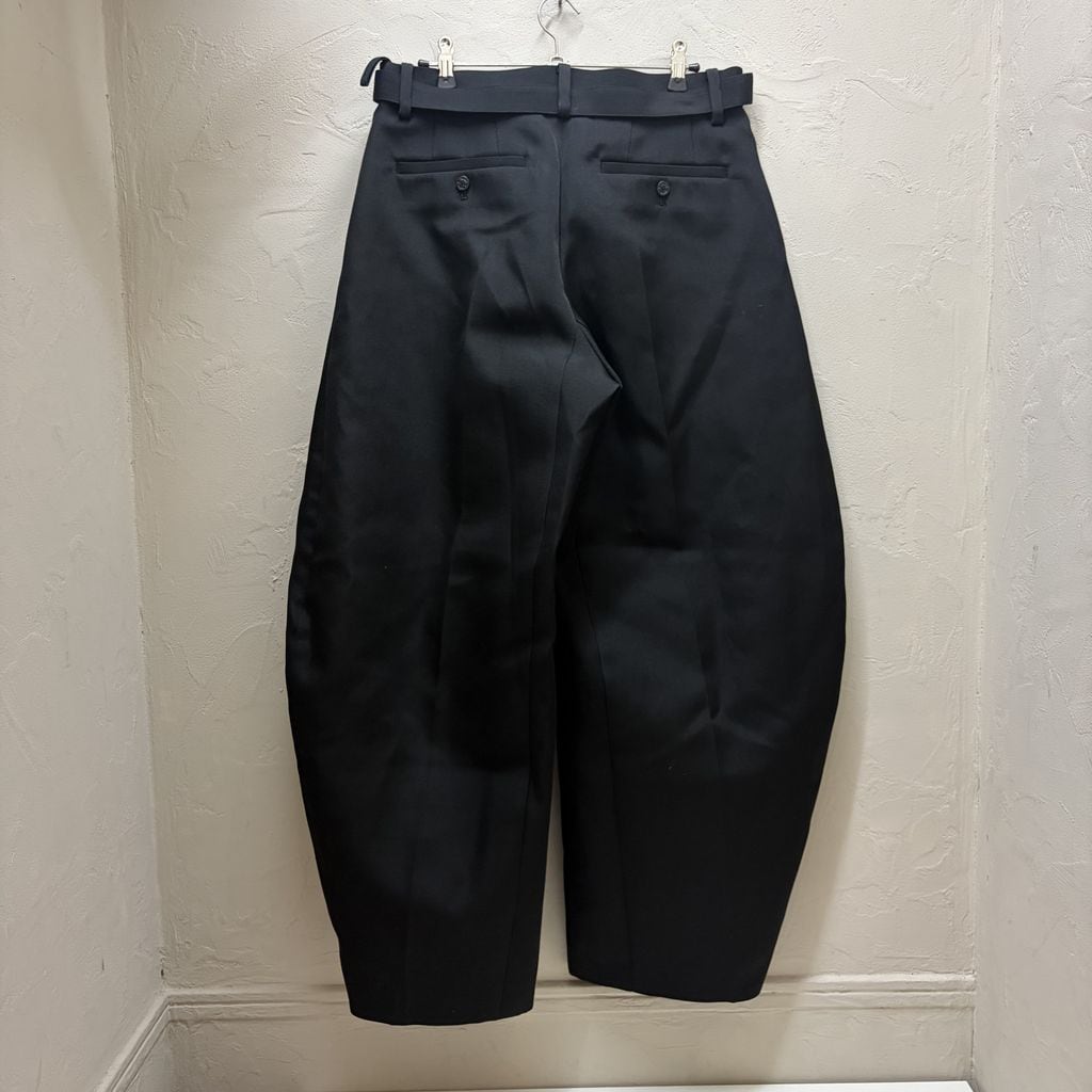 sacai サカイ 26SS Double-Faced Silk Cotton Pants ワイドパンツ 26