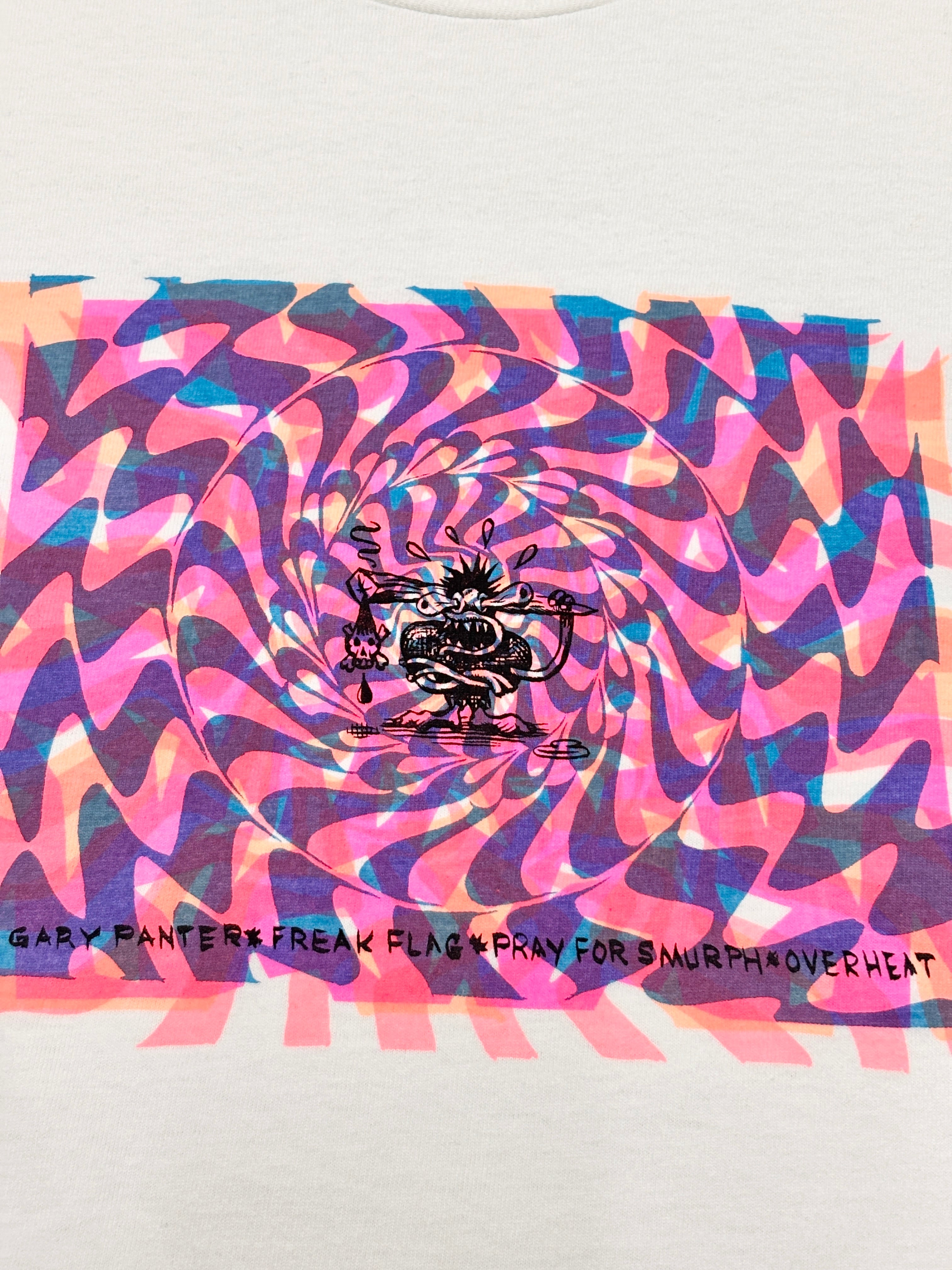 00s STUSSY × Gary Panter/Pray for Smurph Tee/2008年/M/アート