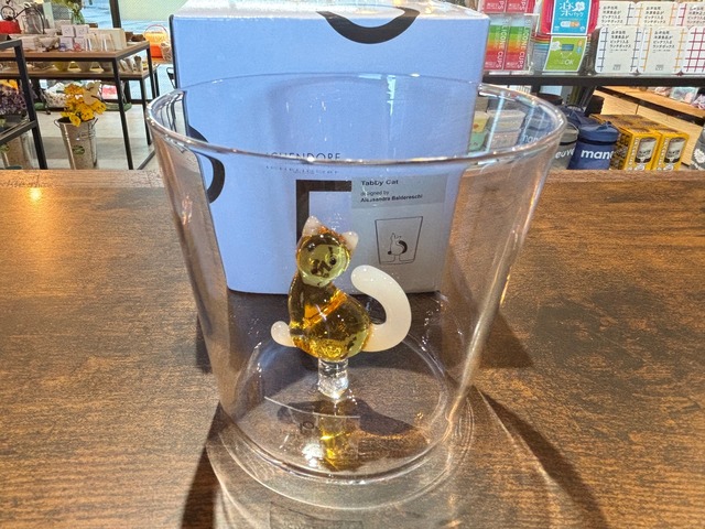 ICHENDORF（イッケンドルフ）キャットタンブラー｜猫モチーフ 耐熱ガラス グラス