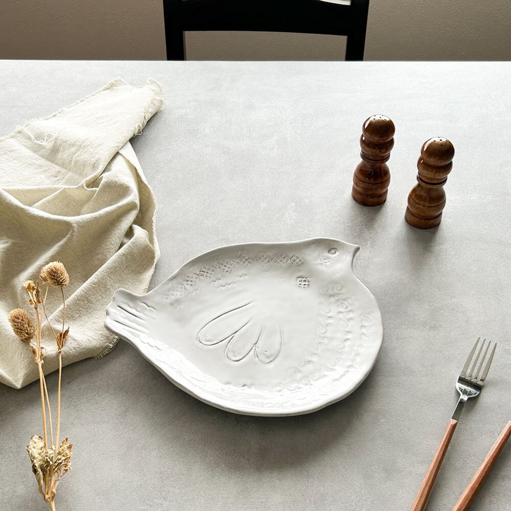 プレート 皿 パスタ皿 メイン皿 バード プレート 27cm VIRGINIA CASA