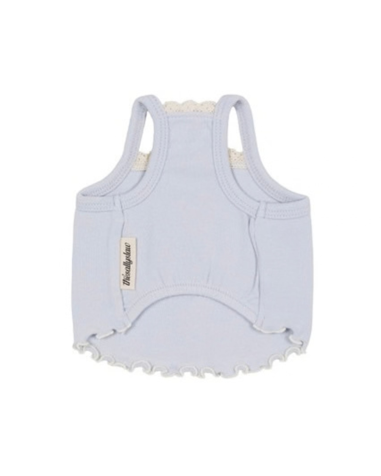 【予約】[ thesallyslaw ] Chloe top ｜Baby blue - 8