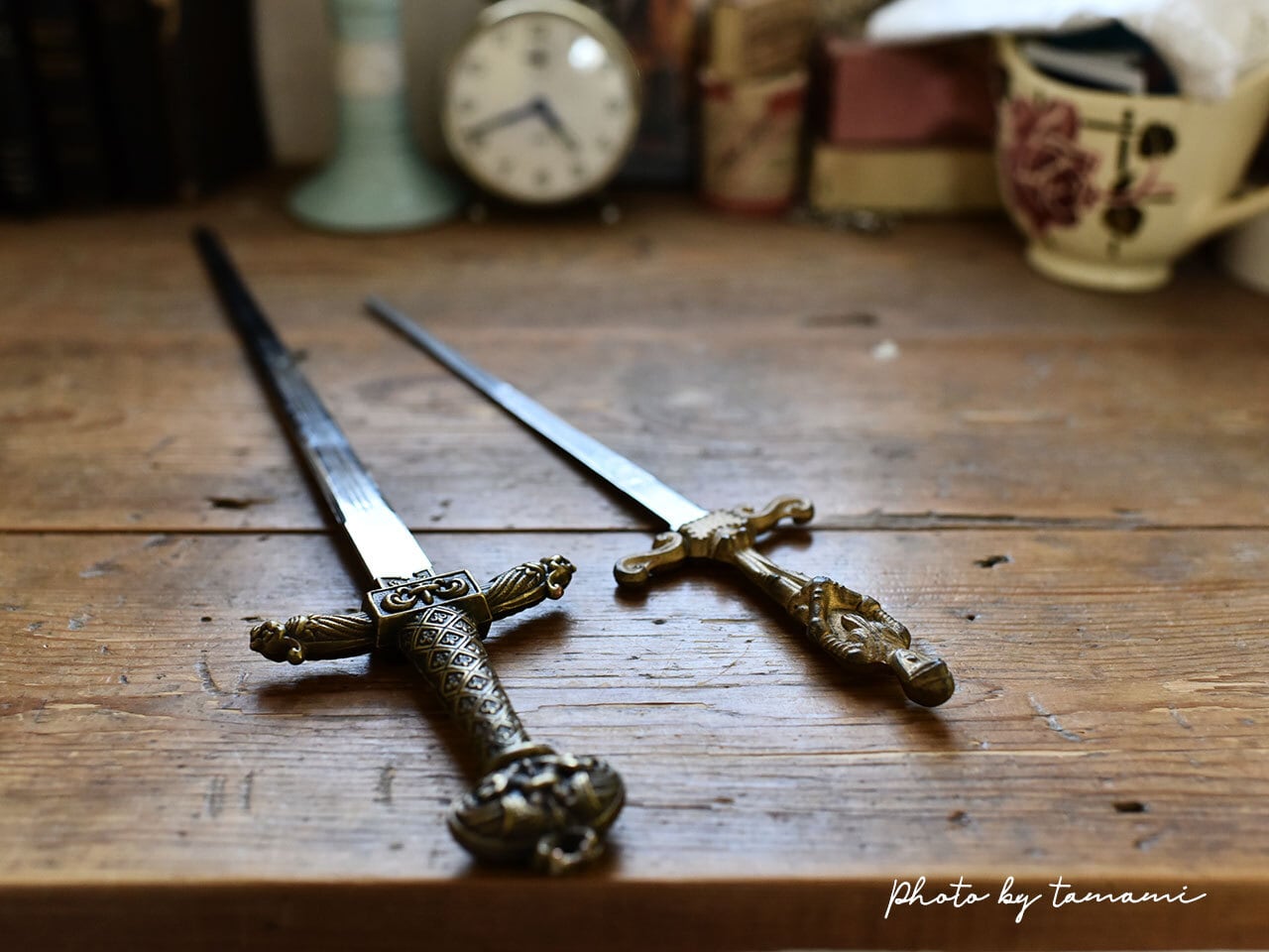 剣を型どった素敵なペーパーナイフ(大) フレンチアンティーク