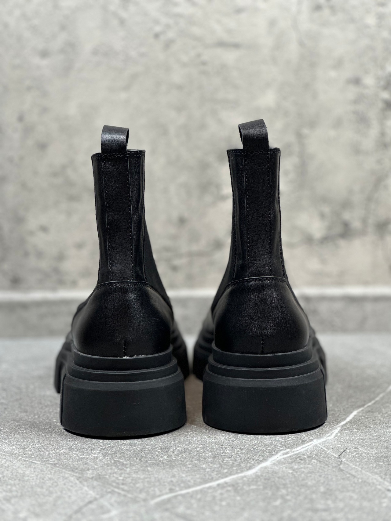 Chunky Side Gore Boots