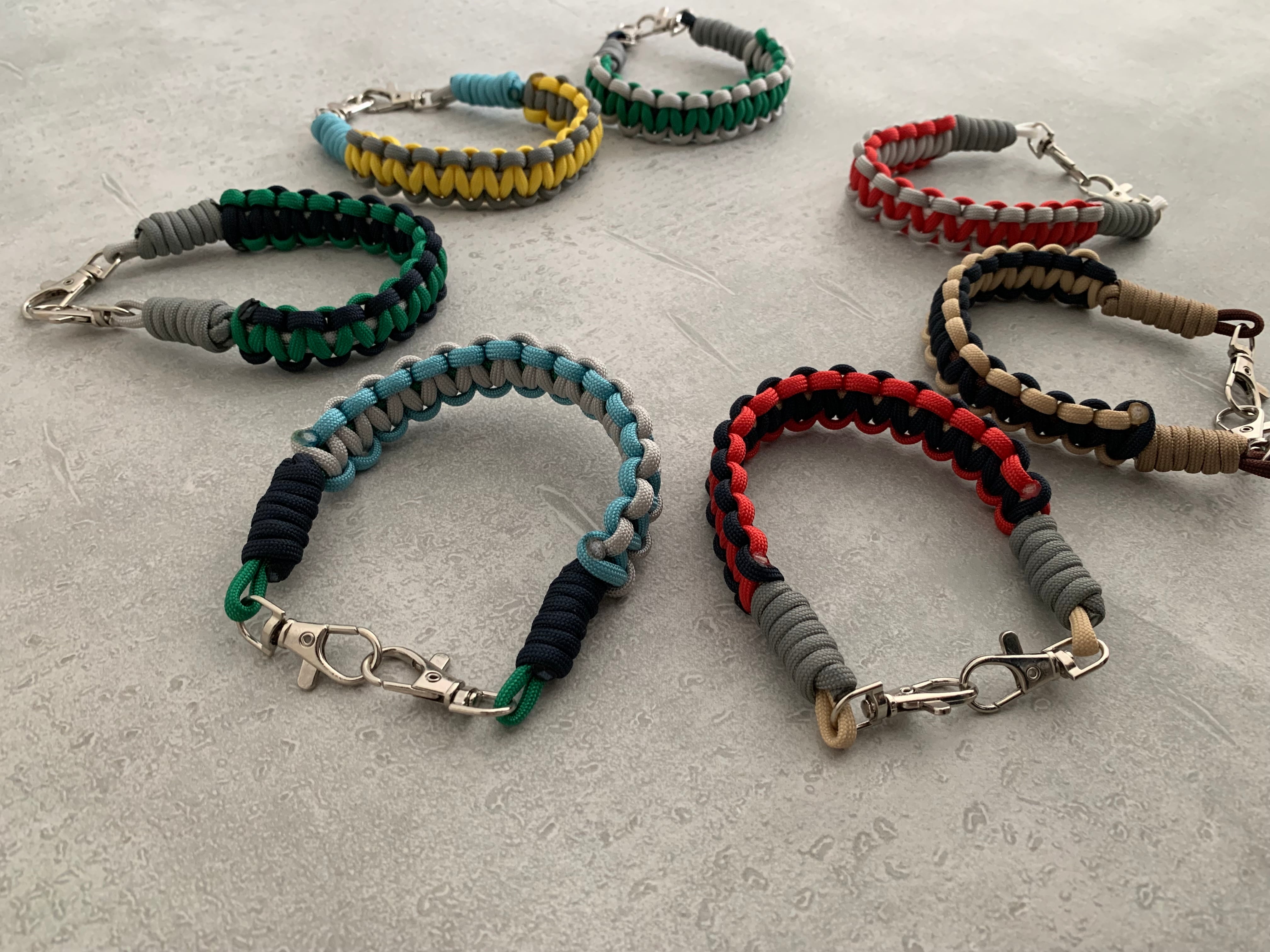 オリジナルショートストラップ付ウォレットロープ　ハンドメイド　カスタム可能 3点セット 本革3つ折り長財布 サドルレザー ウォレット ロープ ベルト