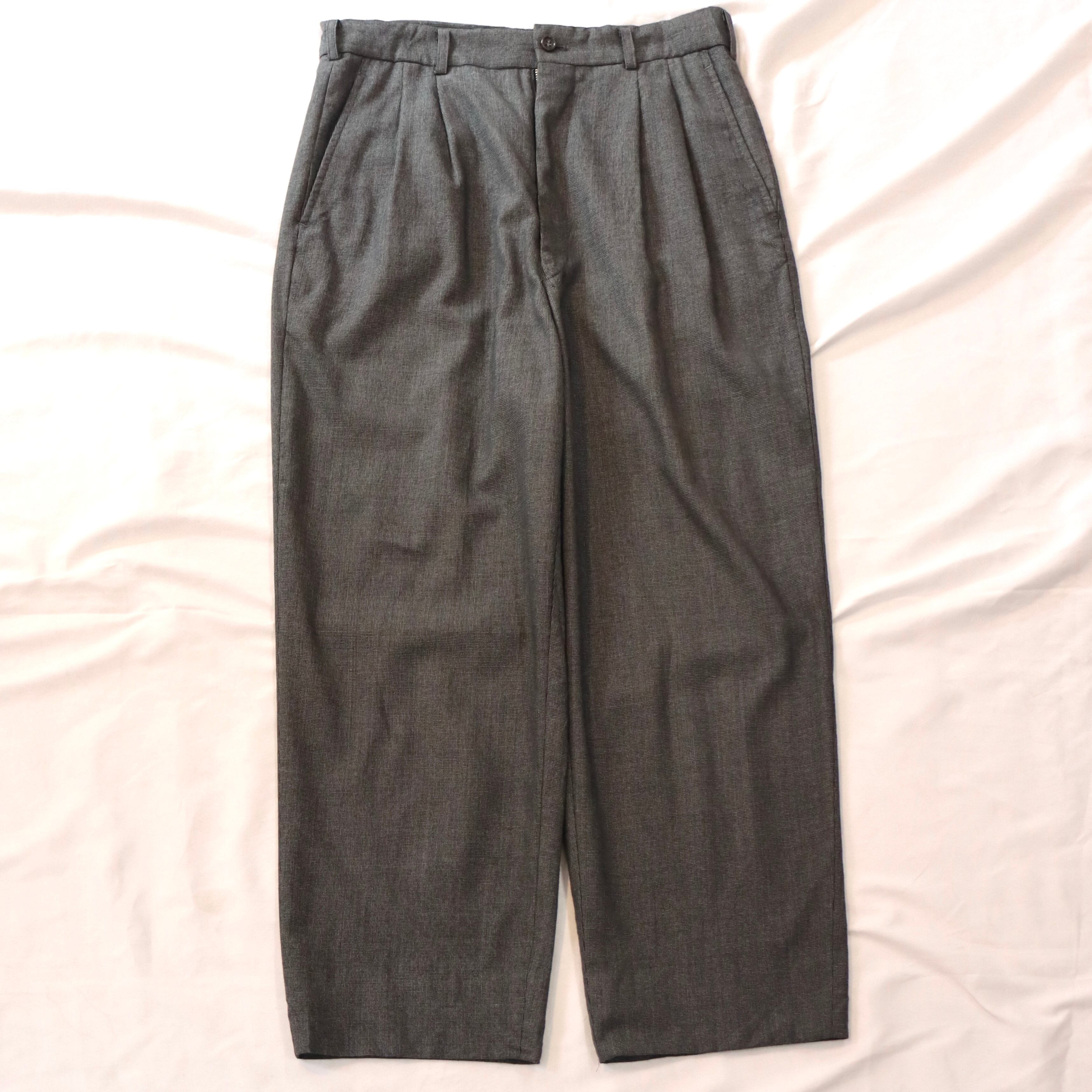 ゆ*よ様 COMME des GARCONS コムデギャルソン 80s ワイドリ 80's Wide Slacks 