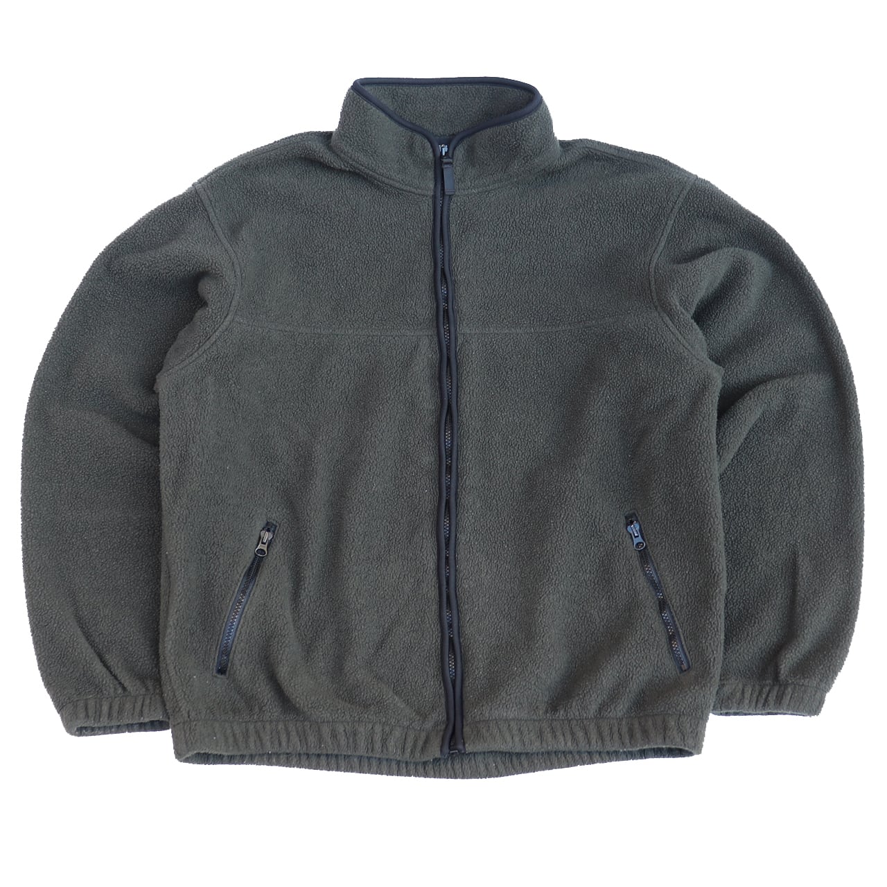 Mont-Bell Full Zip Polartec Fleece - Charcoal - Vintage | Modest