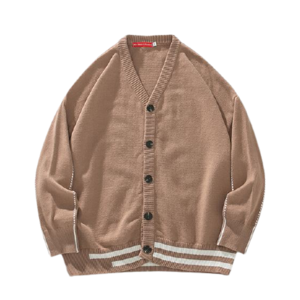 Vネック カーディガン ニット カレッジスタイル
