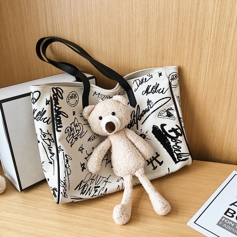 シンプルで大容量のレディースバッグ2020新しい流行のファッションワイルドインショルダーバッグサマーネットレッドトートバッグ 手作りハンドバック4505729874