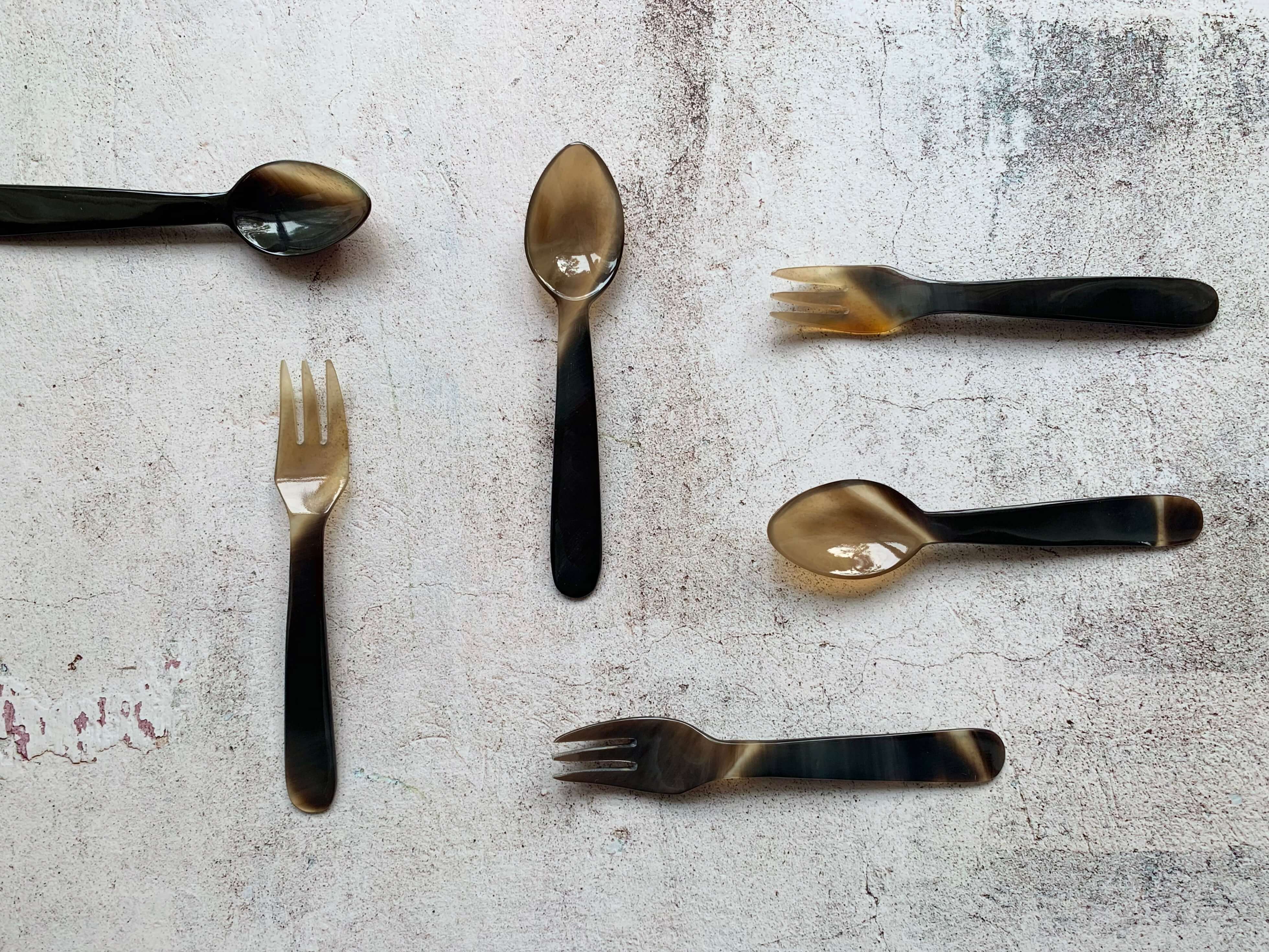 バッファローホーンのカトラリー