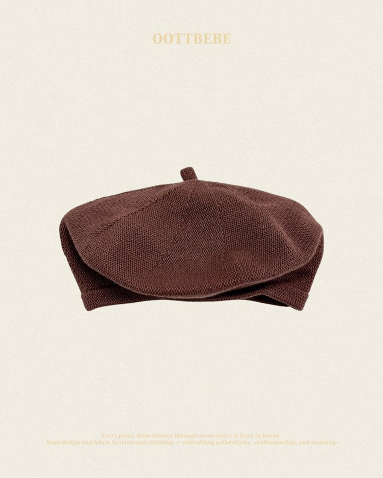[oottbebe] Tonton beret / [오뜨베베] 톤톤베레모