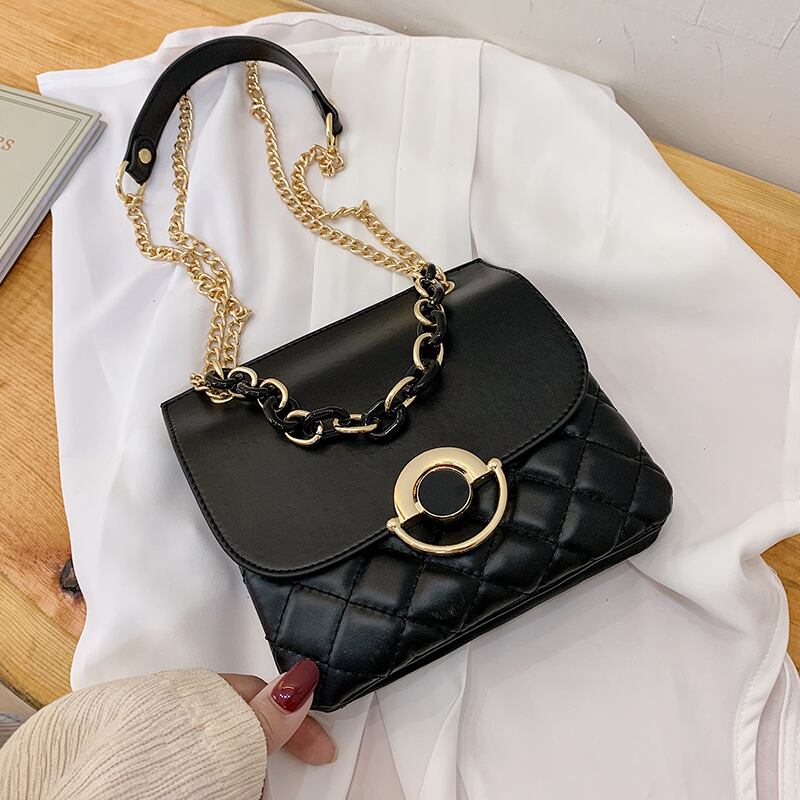 Lingge刺繍糸小さな香りバッグハンドバッグ2020新しいトレンディなファッションオールマッチチェーンメッセンジャーバッグネット赤小さな正方形バッグ Tiancai_Wing_Bag5468440