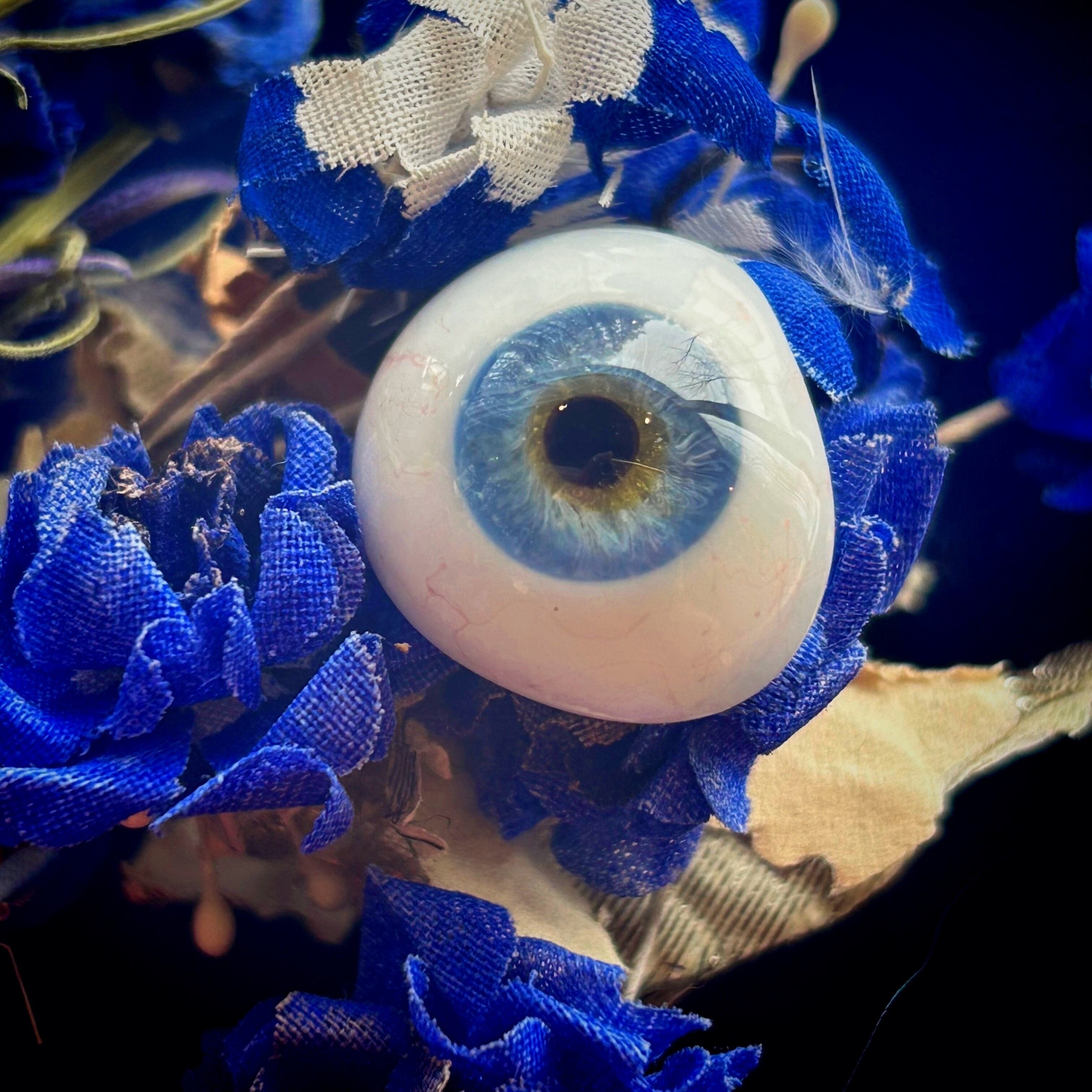 瑠璃鳥色の義眼 | メルキュール骨董店