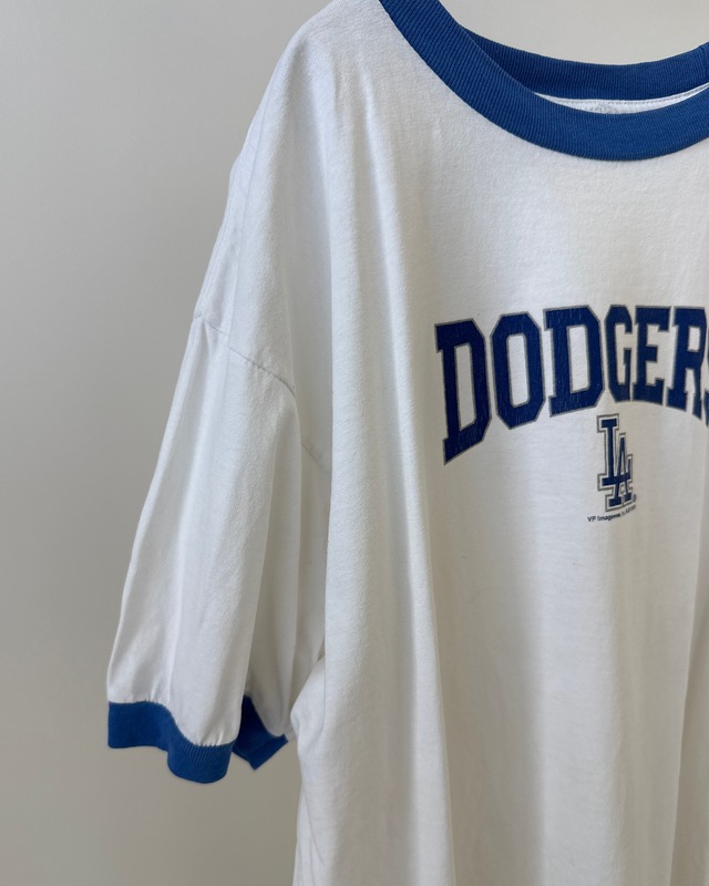 -DODGERS- Vintage 00s Ringer T-shirt