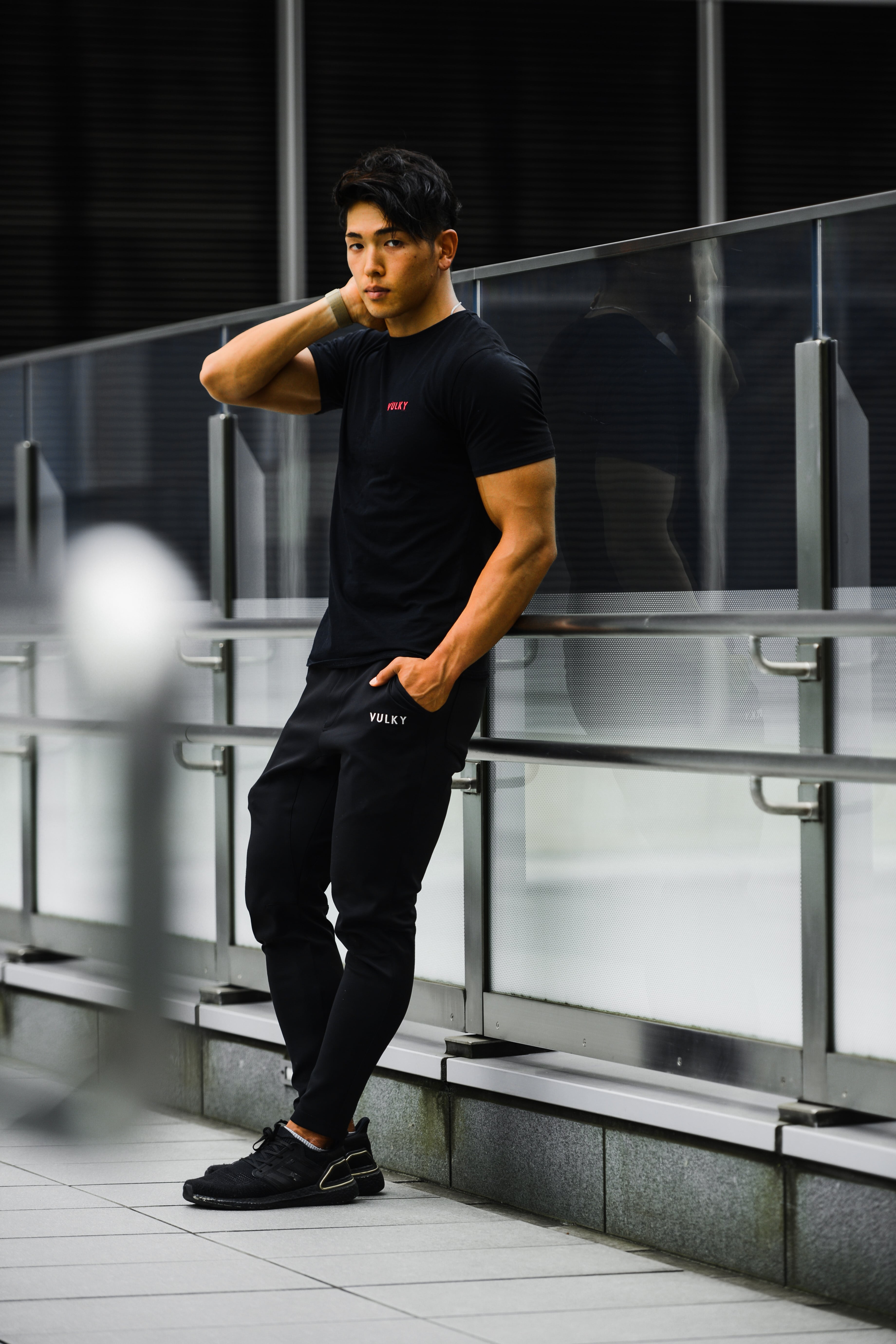 VULKY】 NEW ジョガーパンツ ホワイトロゴ | VULKY