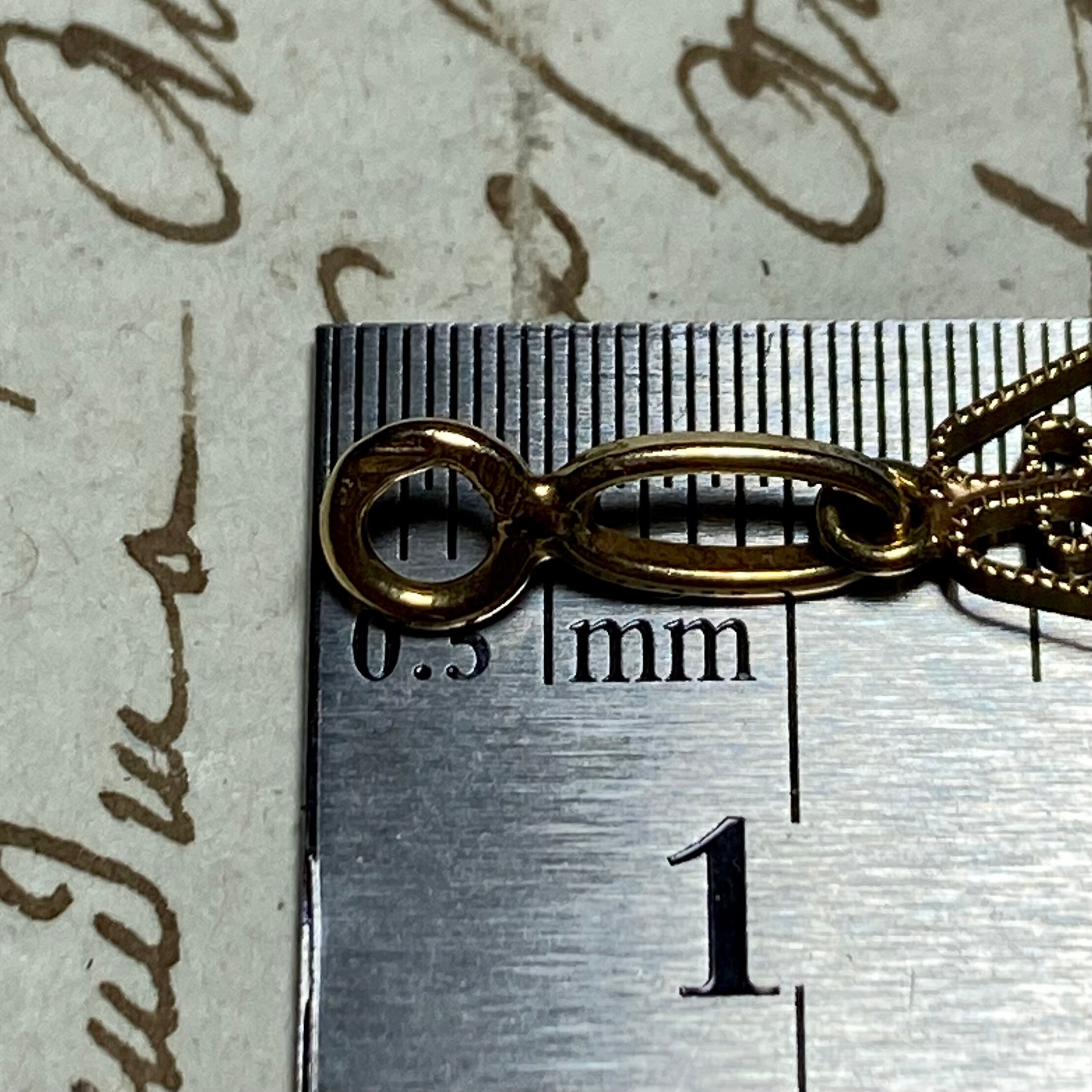 フランス アンティークフィリグリー ネックレス ロングネックレス 70.5