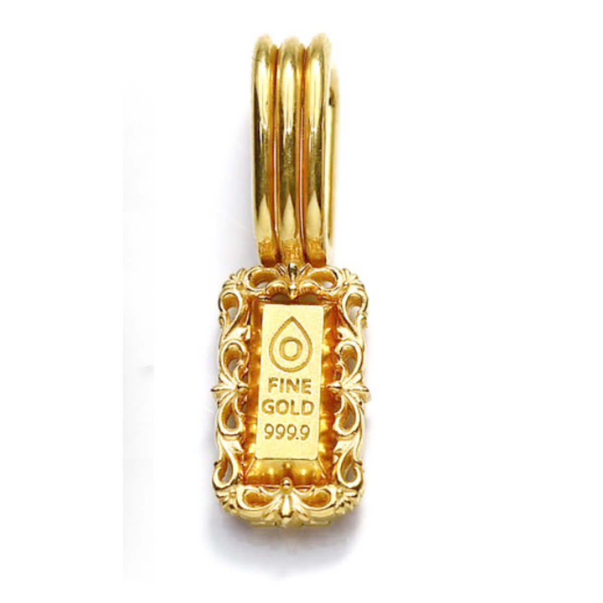7819 金高騰 k18 アンティーク トップ K18 YG ペンダントトップ《BABYGOLD》バチカン:L ※チェーン