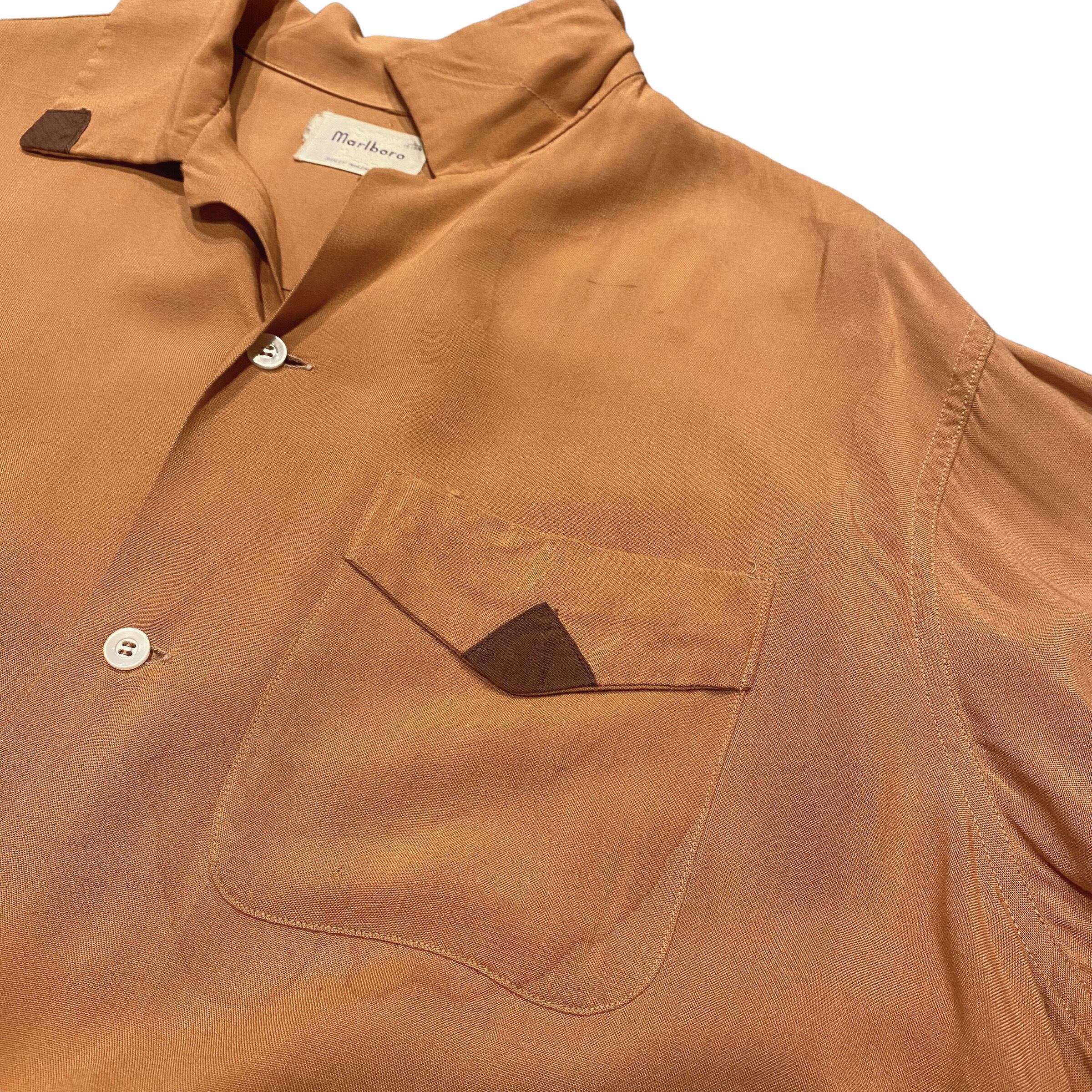 50's Marlboro Rayon Open Collar Shirt L / オープンカラーシャツ レーヨン 開襟 古着 ヴィンテージ 50's Marlboro Rayon Open Collar Shirt L / オープンカラーシャツ レーヨン 開襟 古着 ヴィンテージ