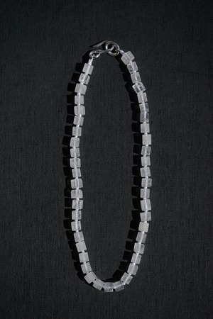 R.ALAGAN - CUBE STONE NECKLACE