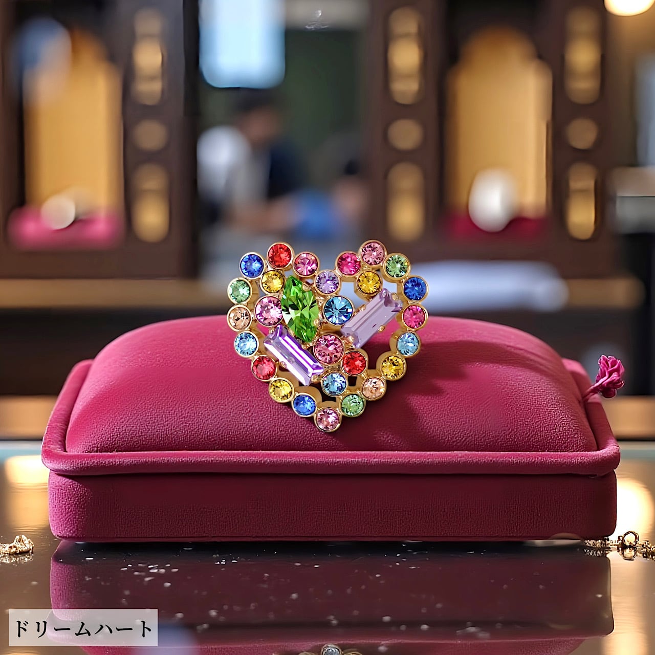 ハートジュエルボックス リング | MAKI NUMOTO (マキ ヌモト