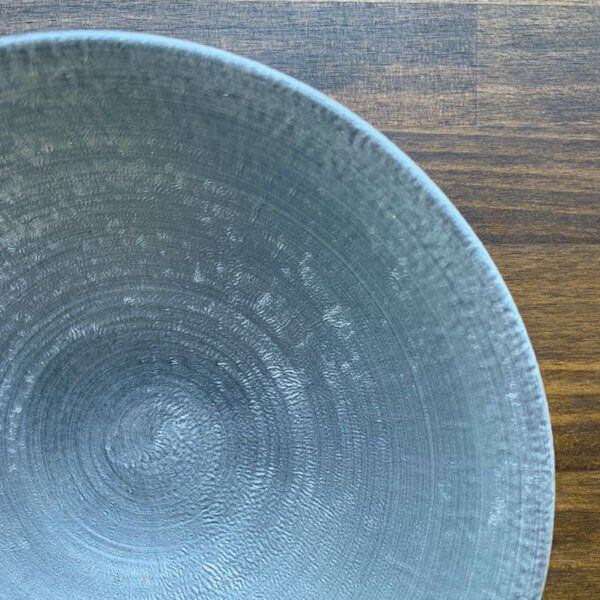 アウトレット】有田焼 晶雲母銀空平菓子鉢 100-089 | MARUFUKU