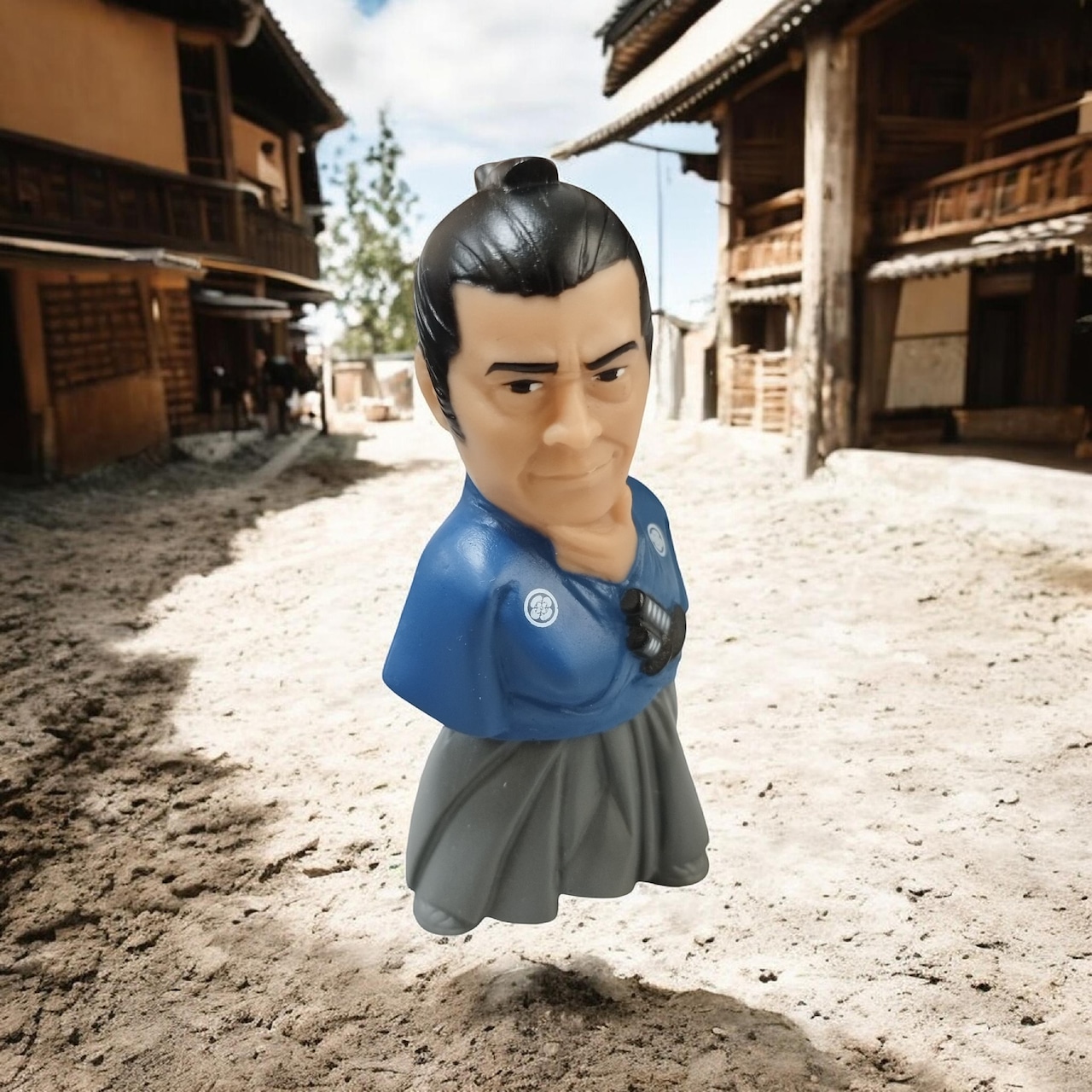 時代劇ヒーロー ミニフィギュア 三船敏郎・勝新太郎・若山富三郎の3体