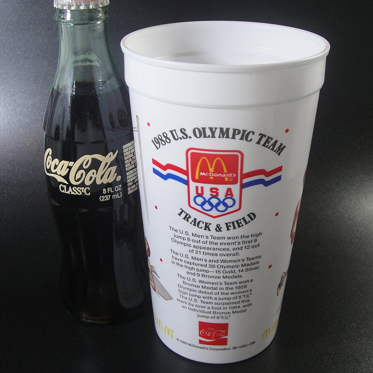 80'sアメリカ マクドナルド コカ・コーラ ソウルオリンピック記念