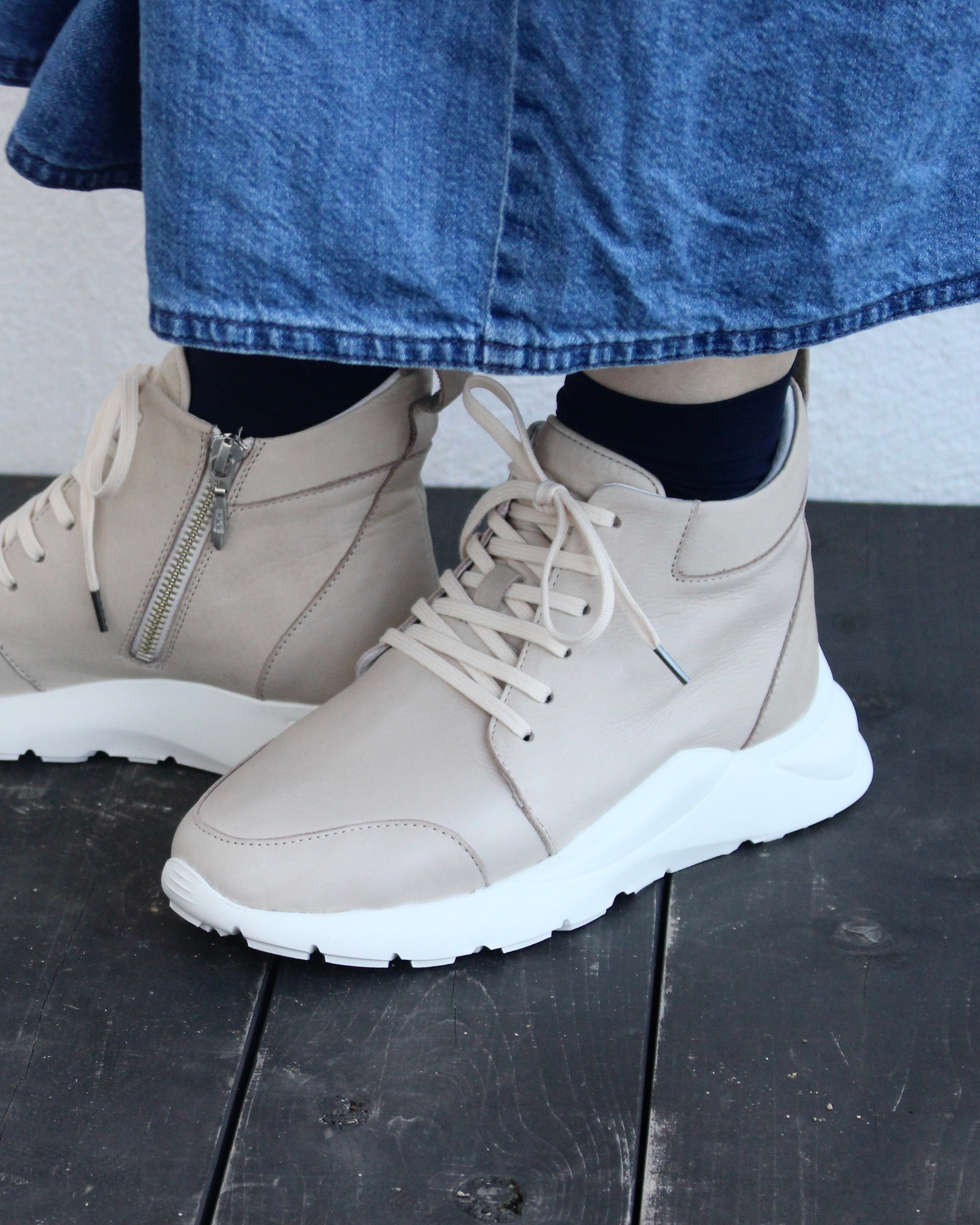 KEIHayamaPLUS/high cut sneaker