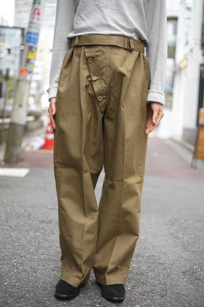 Italian Army - NOS] Deadstock Italian Army Motorcycle Pants