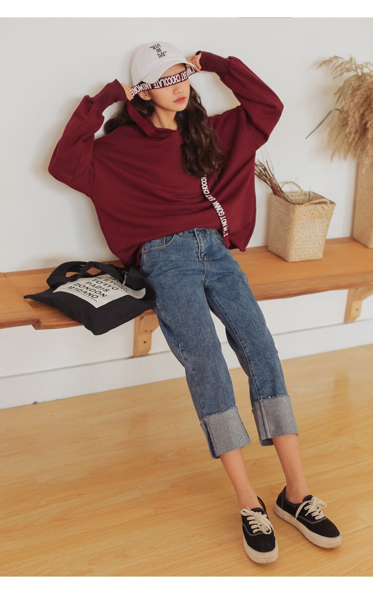 七分丈 ワイドパンツ