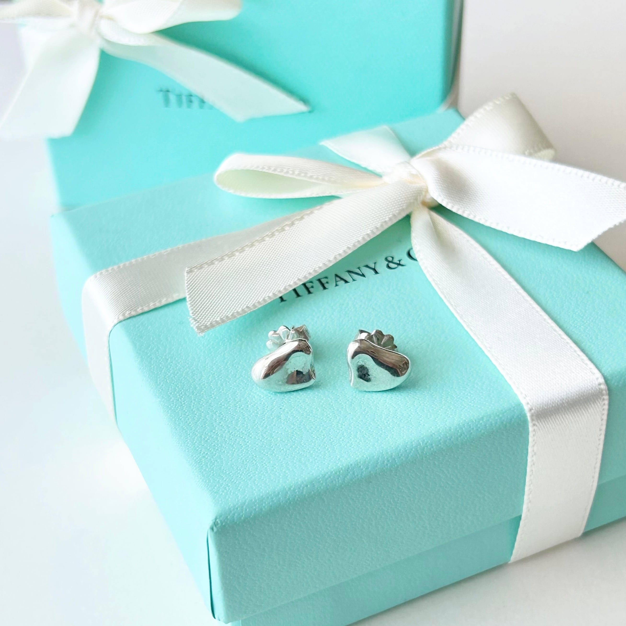 T7035】Tiffany&Co. open heart pierce/silver925/ティファニー/ピアス