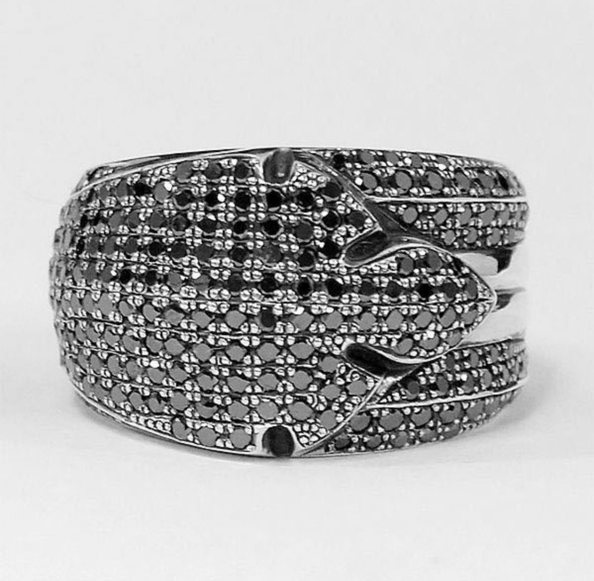 CHROME HEARTS クロムハーツ リング ダイヤ シングル フレアニー 