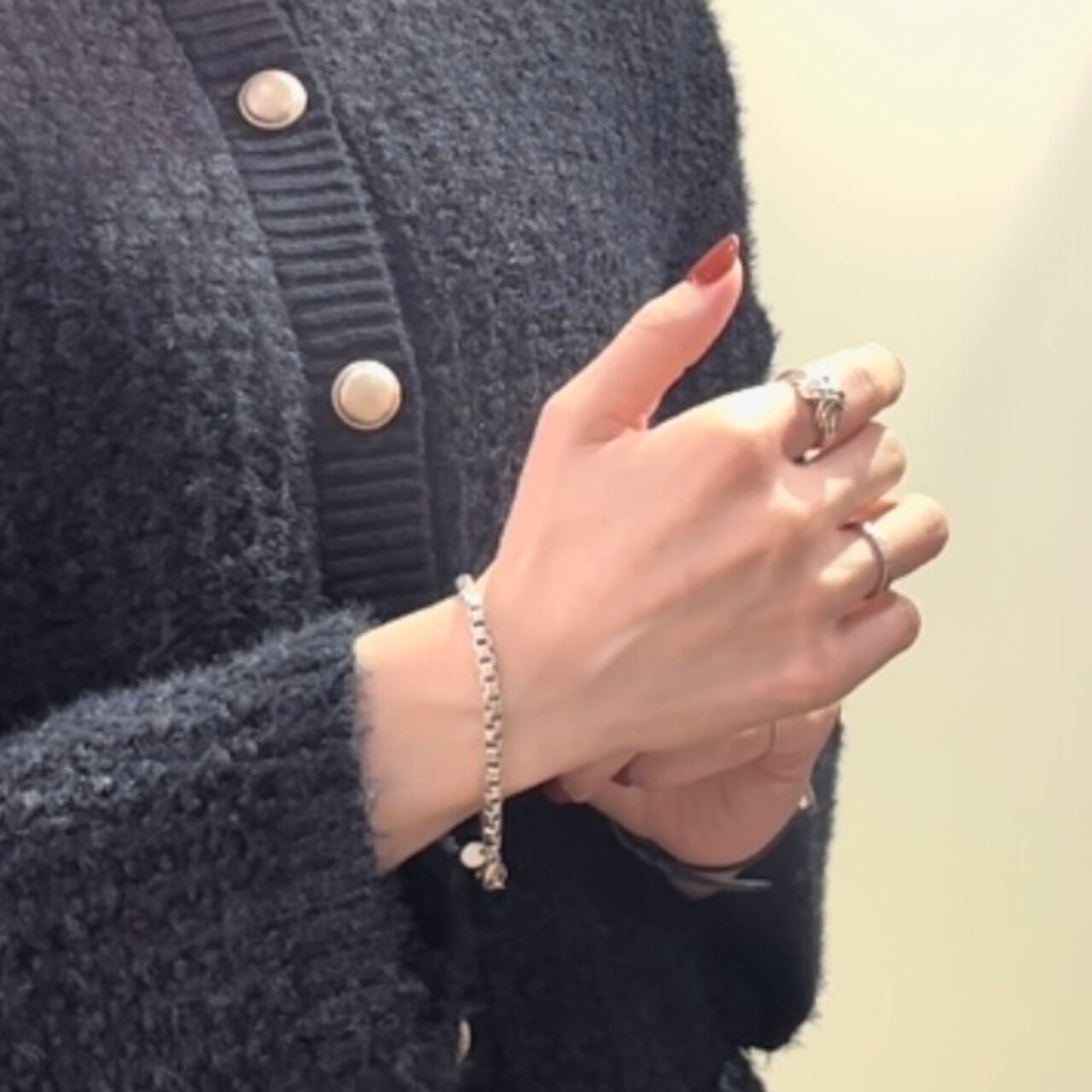 名品【TIFFANY&CO. 】2365 ティファニー名作ベネチアンチェーン