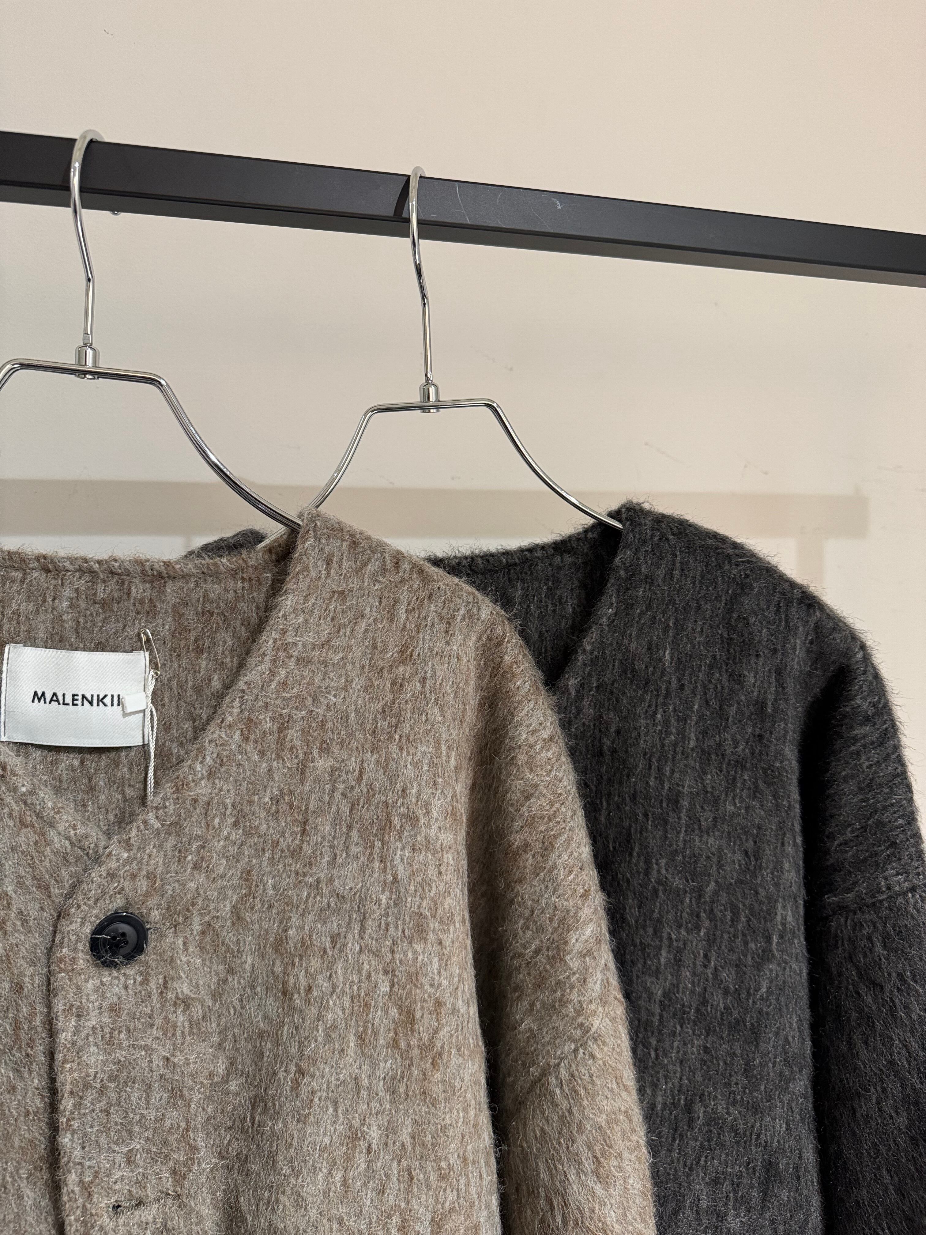 big pocket shaggy cardigan