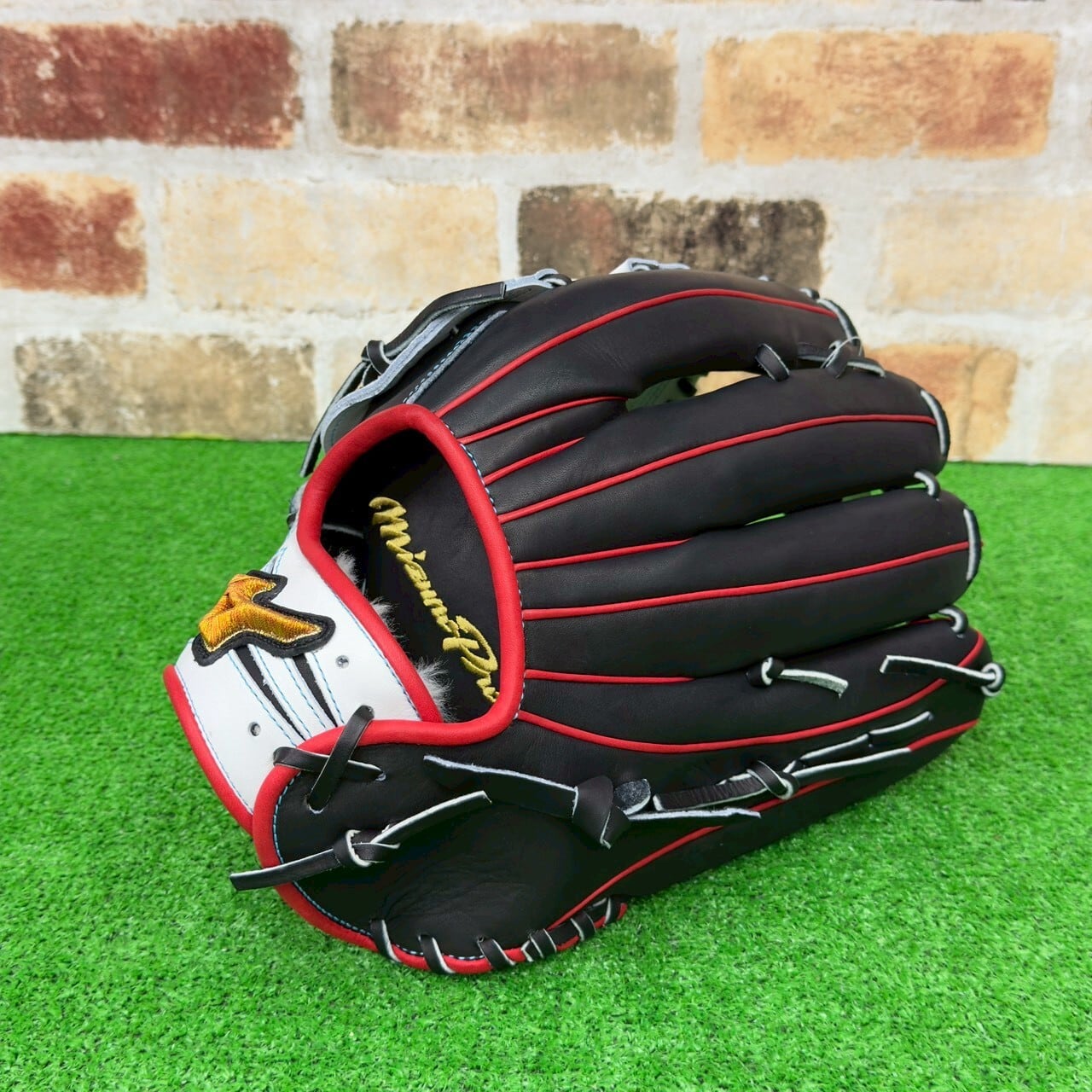 限定】 MIZUNO ミズノプロ CRAFTED EDTION 森下モデル 軟式グラブ 外