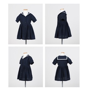 【予約】型紙のみ｜子ども用ワンピース｜サイズ90〜150｜商用利用OK