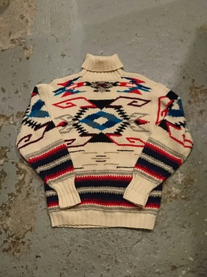 RALPH LAUREN "NATIVE HAND KNIT"