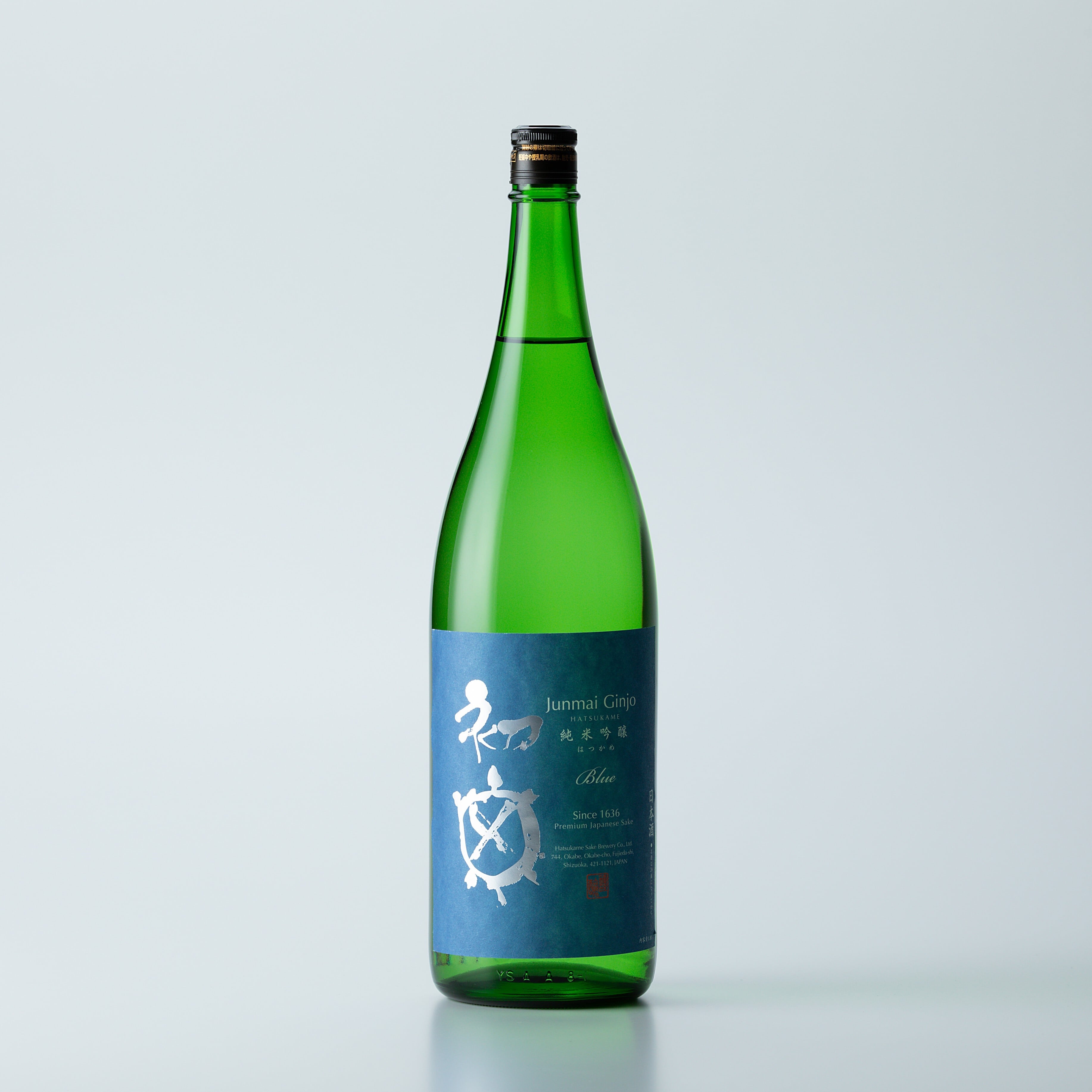 【限定品・5月】初亀 純米吟醸 Blue うすにごり 1.8L