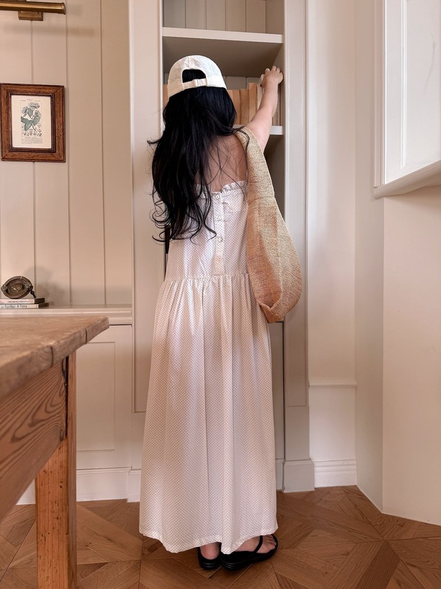 《予約》ojo de papa ¨ adult) mango dress ... dot ¨ 2nd 26summer