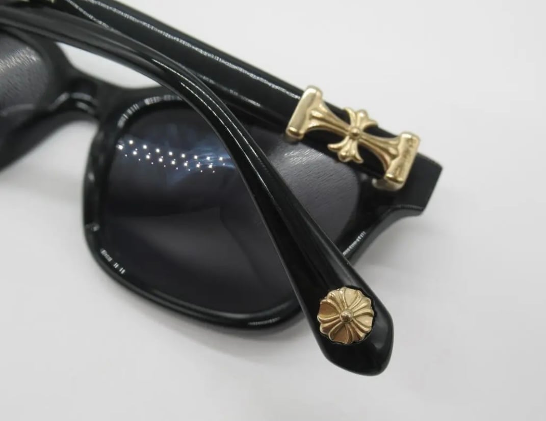 CHROME HEARTS クロムハーツ サングラス COX UCKER 18KGP ゴールド