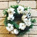 Cotton wreath 