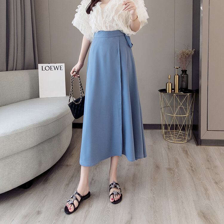 フィッシュテールスカート★ひざ丈★レディース　ふわふわ　ふんわり　ヒラヒラ フィッシュテールスカート☆ひざ丈☆レディース ふわふわ ふんわり