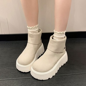 ショートブーツ 厚底 レディース 秋冬 韓国 おしゃれ 大人 かわいい きれいめ シンプル 通勤 通学 歩きやすい 履きやすい 疲れにくい 美脚 脚長 大人可愛い 大人女子