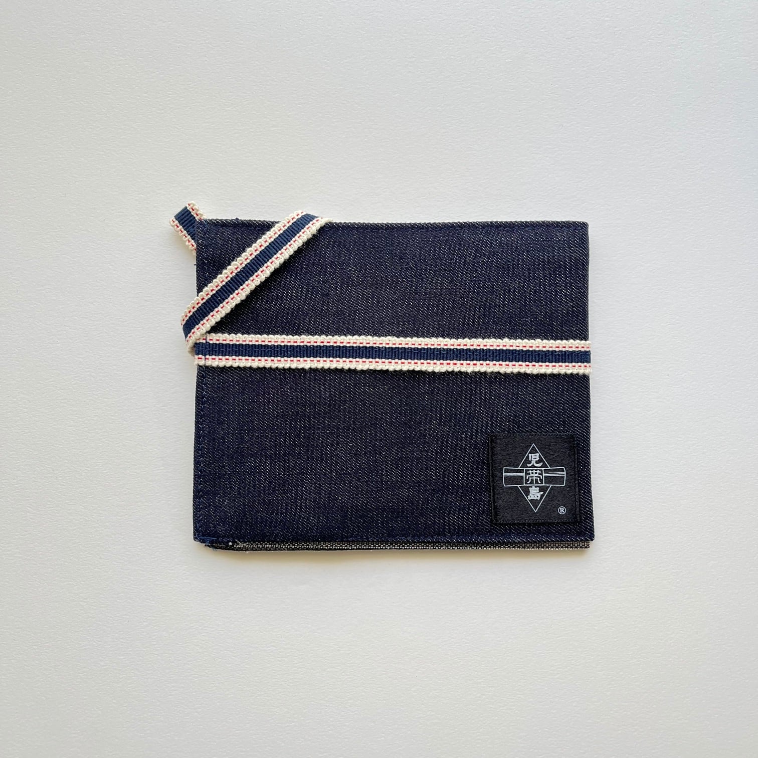Antibacterial Tatami-beri Mask Case 『Selvage』 | 着物帯・デニム帯