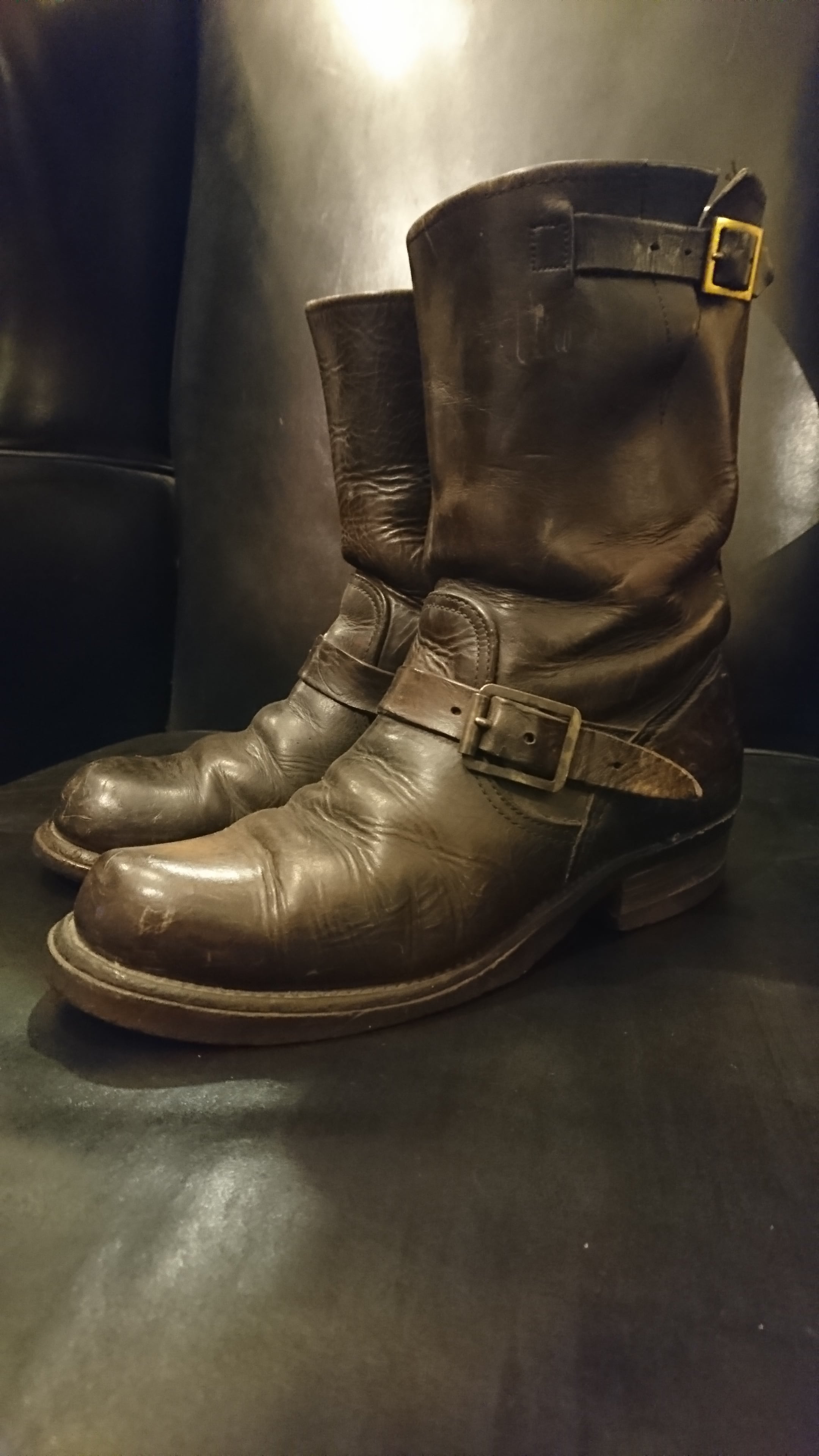 1950s HORSE HIDE ENGINEER BOOTS | BOW & ARROW WEB STORE