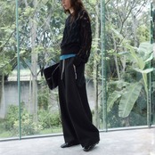 Clair Wavy Sheer Knit F0563