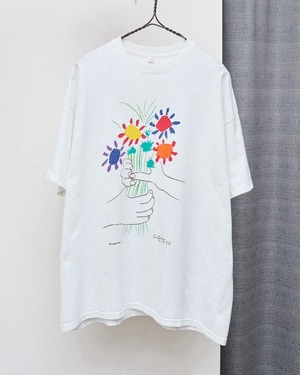 "Pablo Picasso" art printed T-shirt / From EUROPE