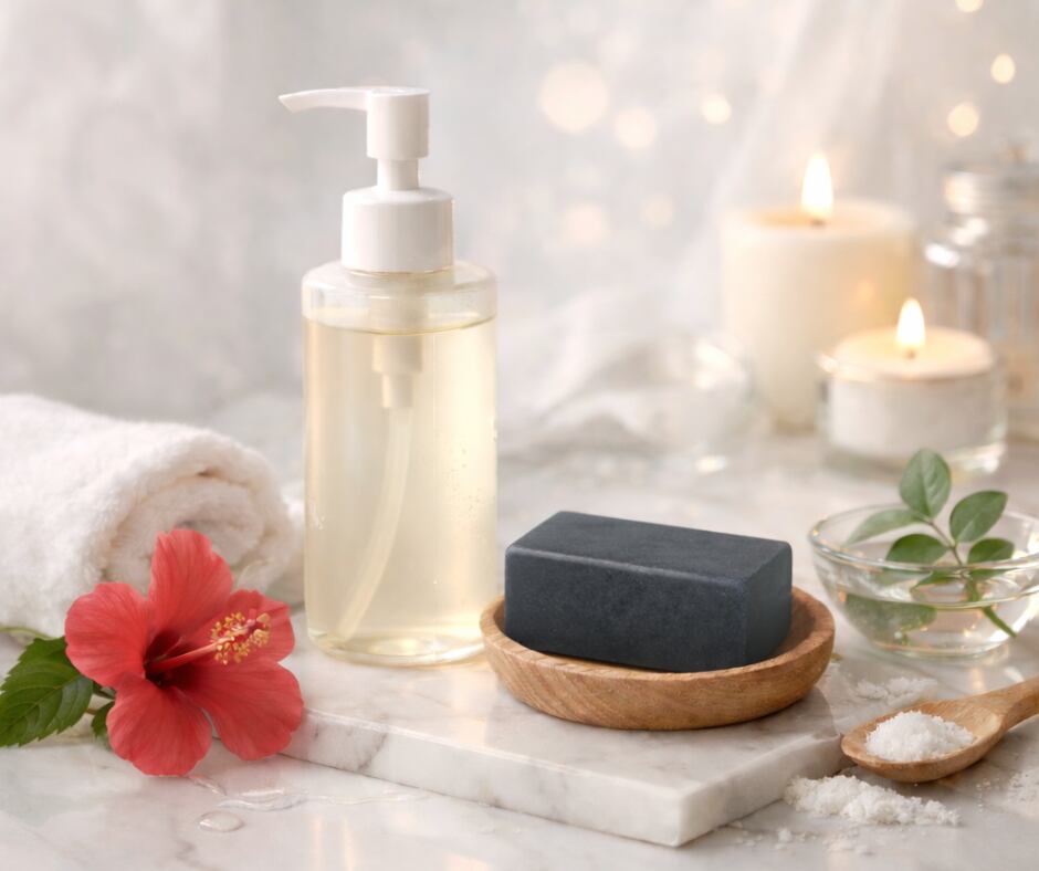 洗い上がりで、肌を読む。素肌判断の洗浄セット