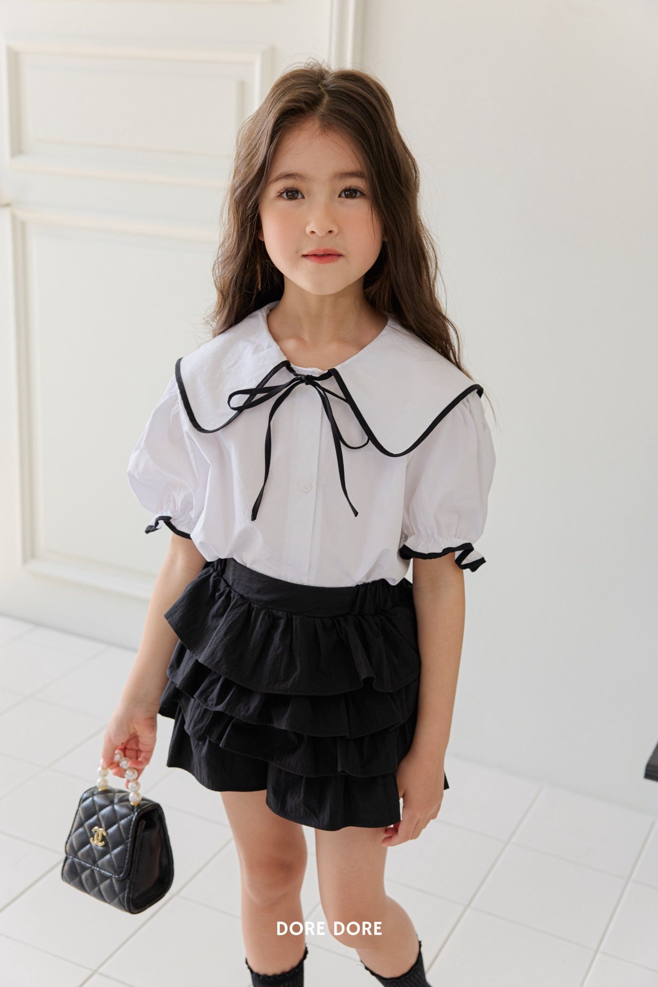 [DOREDORE] 4-tiered ruffled skirt Pants (17/19) / [도레도레] 4단캉캉치마바지 (17/19)