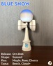 Cereal Kendama BLUE SNOW Summit Shape けん玉